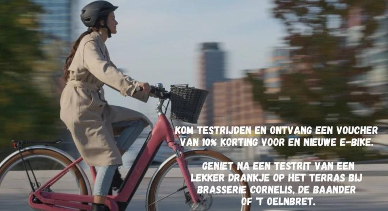 Testdag E-bike in Dalen op bevrijdingsdag