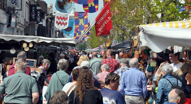 Braderie in centrum Coevorden