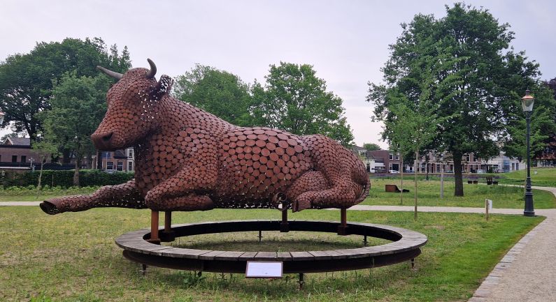 Ahimsa is neergestreken op de Weeshuisweide