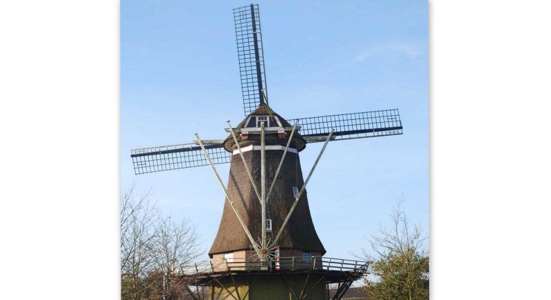 Molen De Hoop in Sleen doet mee aan Nationale Molendag