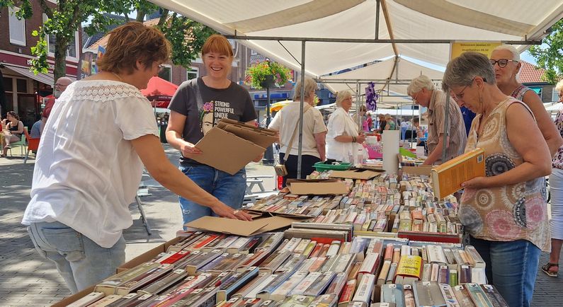 Boekenmarkt blijft populair