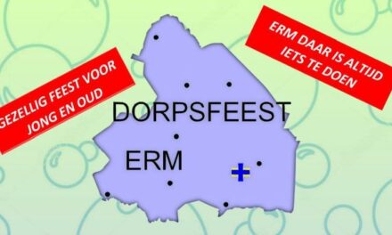 Erm houdt Dorpsfeest op zaterdag 15 juni