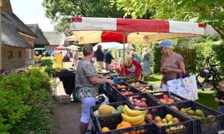 Elke dinsdag in juli en augustus weekmarkt in Gees