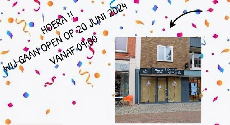 Opening drie winkels in Coevorden