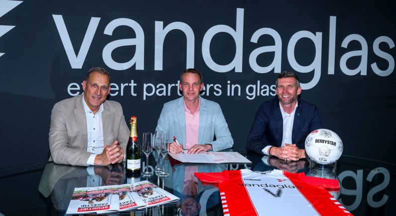 vandaglas nieuwe hoofdsponsor FC Emmen