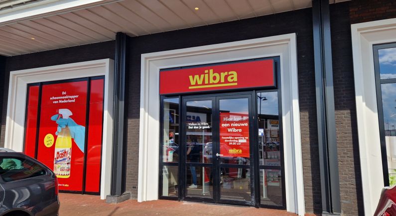 Wibra houdt openingsactie