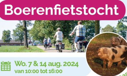 Boerenfietstocht op woensdag 14 augustus