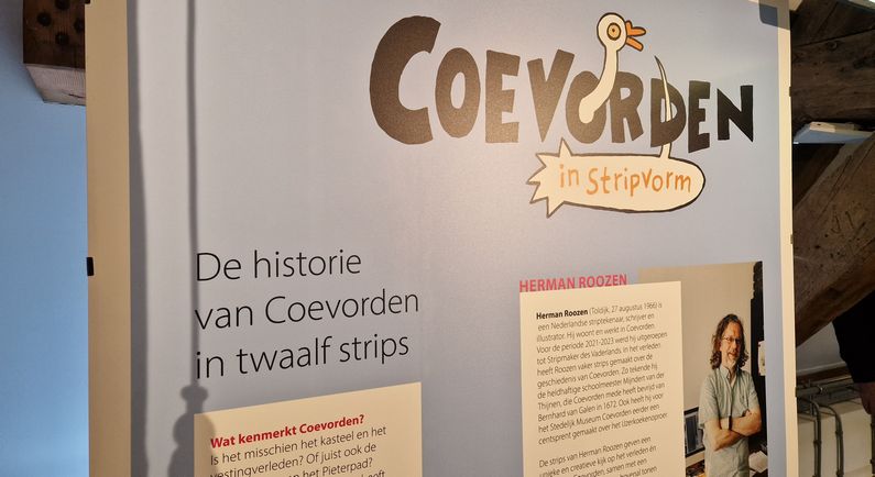 ‘Coevorden in stripvorm’: expositie in Stedelijk Museum