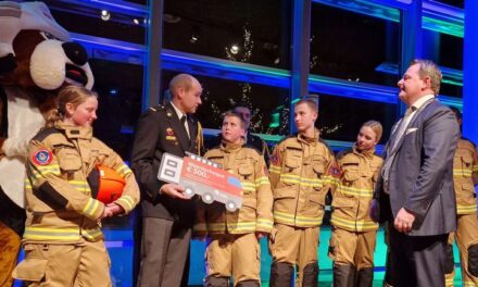 Jeugdbrandweer houdt zomerkamp