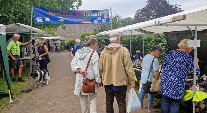 Zomermarkt Gees was weer in trek