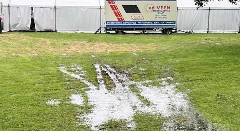 Zware regenval dwarsboomt Zuidenveld