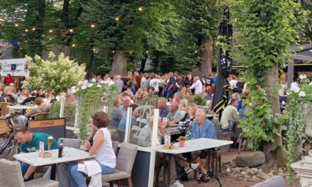 Drukte op terrassen op eerste zomeravondmarkt Dalen