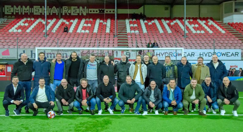 Oud-FC Emmen speelt eerste wedstrijd tegen vv Emmen