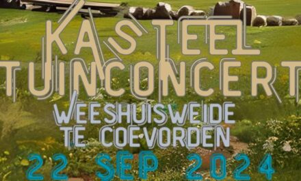 Kasteeltuinconcert op zondag 22 september