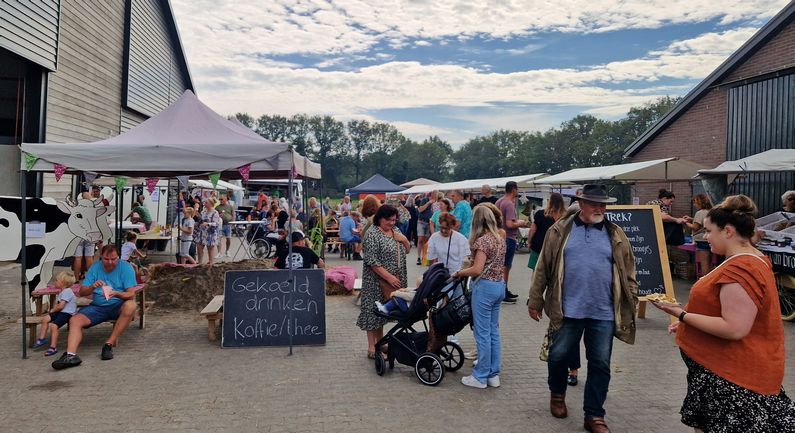 Boerderijmarkt heel goed bezocht