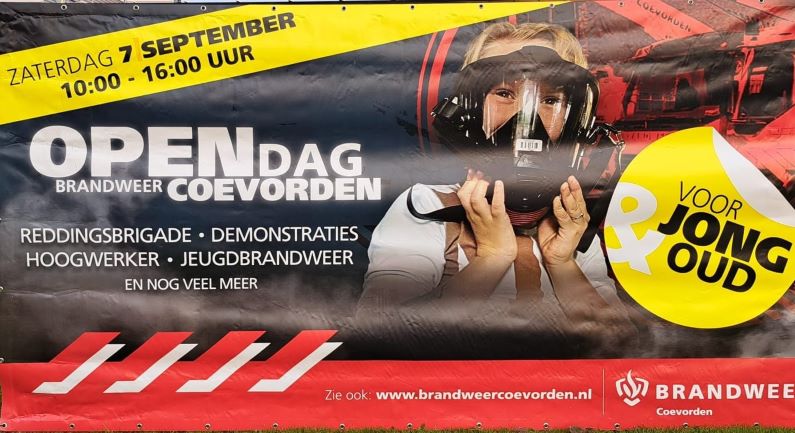 Brandweer Coevorden houdt open dag