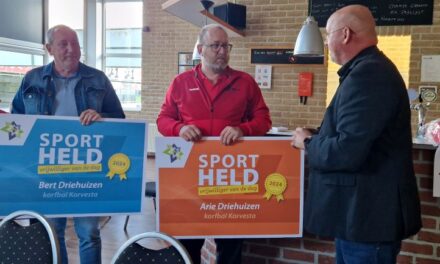 Arie en Bert Driehuizen van Korvesta benoemd tot sporthelden