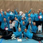 Twirlteam Dynamix op weg naar provinciaal kampioenschap