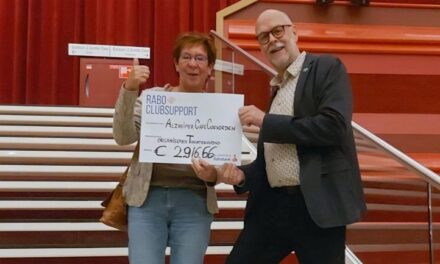 Geweldige steun voor Alzheimercafé Coevorden vanuit Rabo ClubSupport