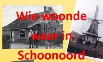 Presentatie nieuw boek in serie ‘Wie woonde waar in Schoonoord’