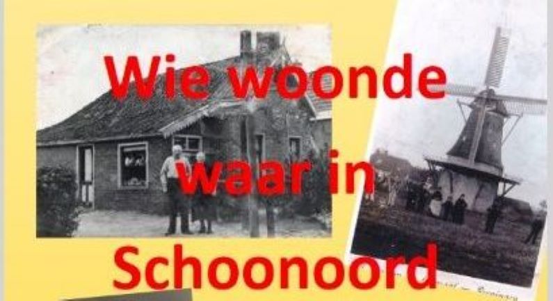 Presentatie nieuw boek in serie ‘Wie woonde waar in Schoonoord’