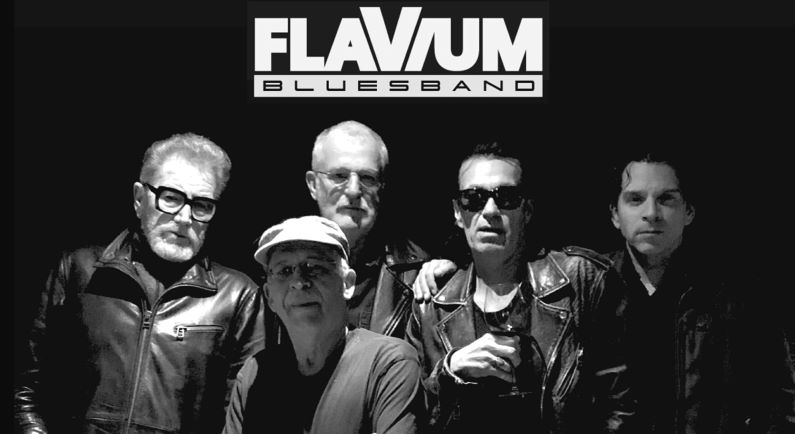 2000 Unplugged en bluesband Flavium in Theater Hofpoort