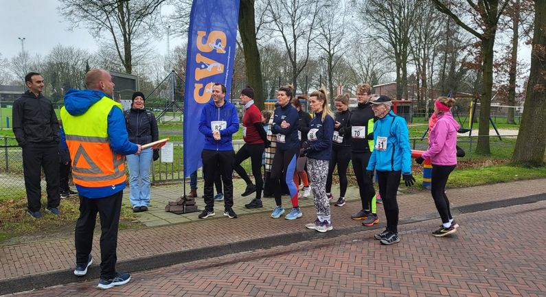 Deelnemers Oliebollenloop enthousiast