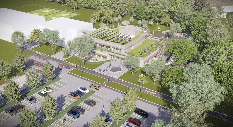 Voorlopig ontwerp kindcentrum in Schoonoord gepresenteerd