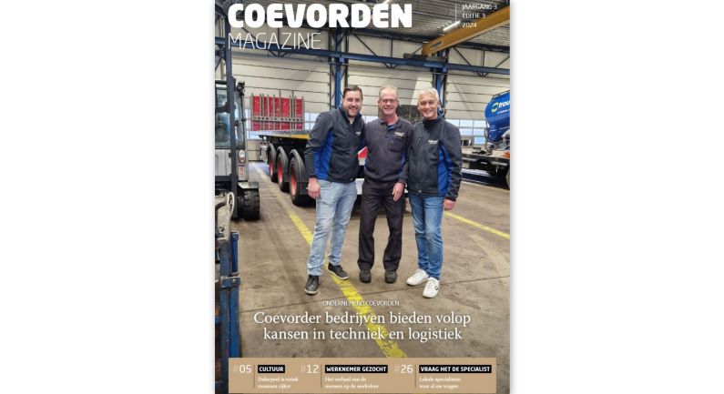 Eerstvolgende Coevorden Magazine verschijnt in maart