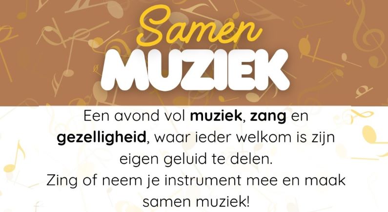 Kom samen muziek maken in De Hoeksteen!