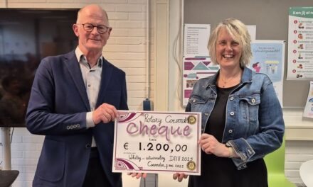 Rotary doet duit in het zakje voor de uitwisseling met Engeland van De Nieuwe Veste