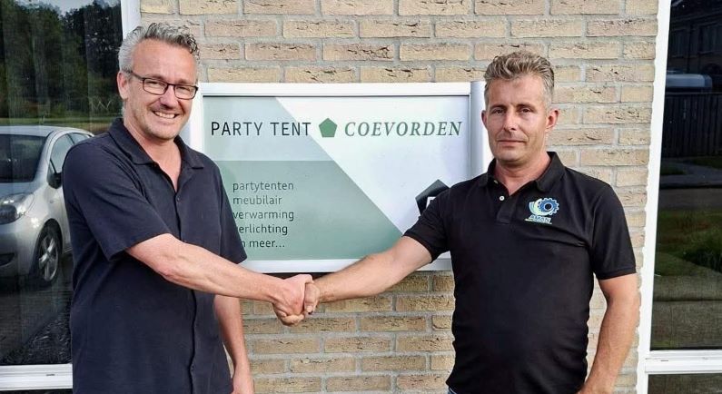 Aman Multidiensten breidt uit met verhuur partytenten