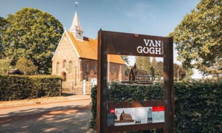 Concert in teken van Van Gogh