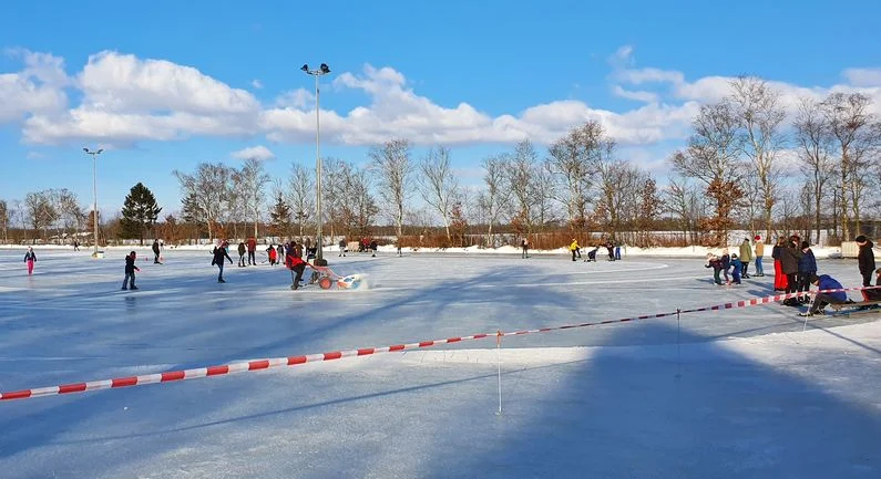 Waar kan worden geschaatst in de gemeente?