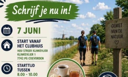 Loopgroep Coevorden houdt wandeltocht