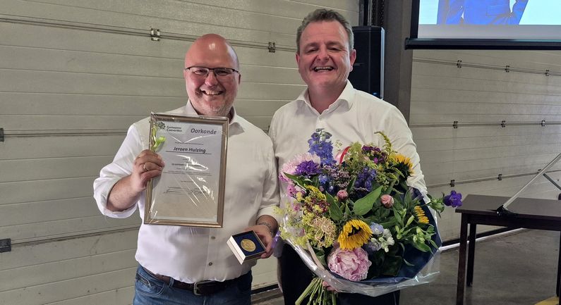 Warm afscheid van wethouder Jeroen Huizing