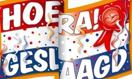 Geslaagd? Gefeliciteerd!
