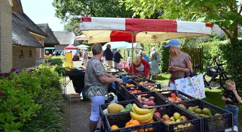 Mini-weekmarkten in Gees