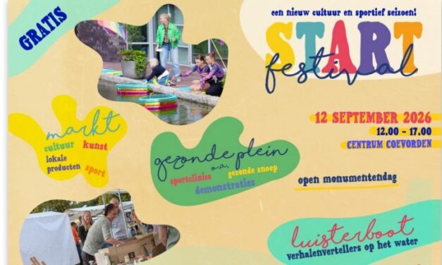 START-festival en Open Monumentendag op 12 september