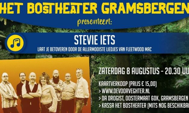 Stevie Iets speelt hits Fleetwood Mac in Bostheater Gramsbergen
