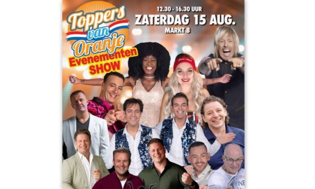 Braderie en Toppers van Oranjeshow in centrum Coevorden