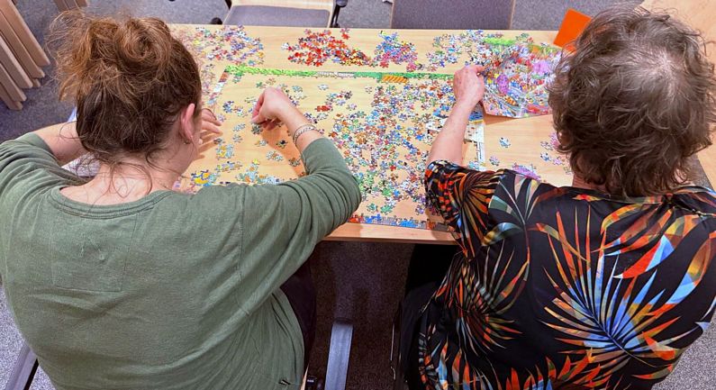 Legpuzzelkampioenschap in Sleen en Schoonoord