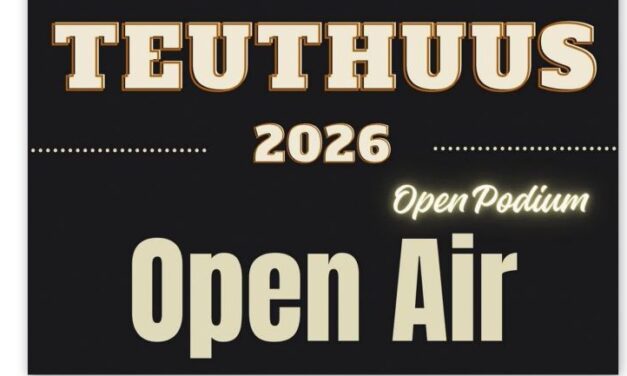 Teuthuus Open Air op zaterdag 26 september