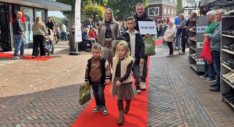 Rode loper ligt uit in Coevorden