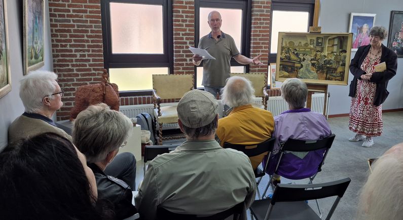 Liefhebbers van taal, historie en kunst beleven mooie middag in Thijnhof