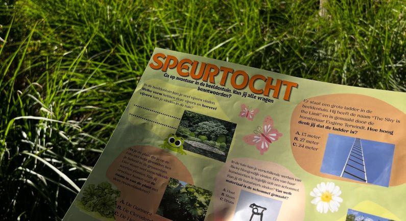 Speurtocht in de beeldentuin